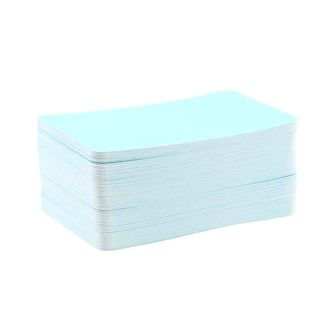 100/200 Pcs Playing Card Blank Hard Paper Card Paper DIY Board Game  Postcard Handmade Wallpaper