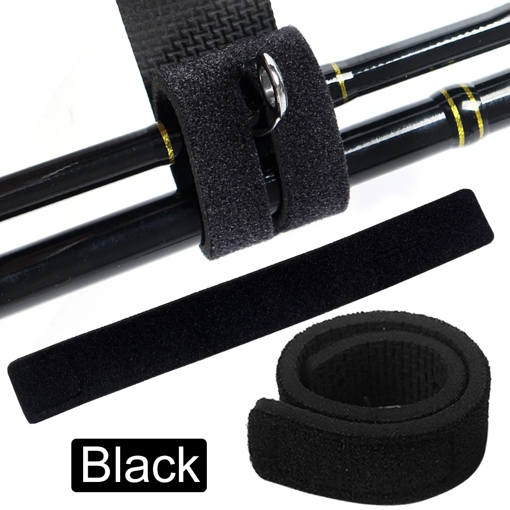5/10PCS Fishing Rod Tie Holder Belt Strap With Rod Tie Suspenders Wrap Fishing Tackle Portable Outdoor Fishing Tool Accessory 5