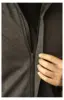 Light Business Stand Collar Warm Wool Zipper Long Sleeve Shirt Men Outdoor Sports Casual Shirt 4