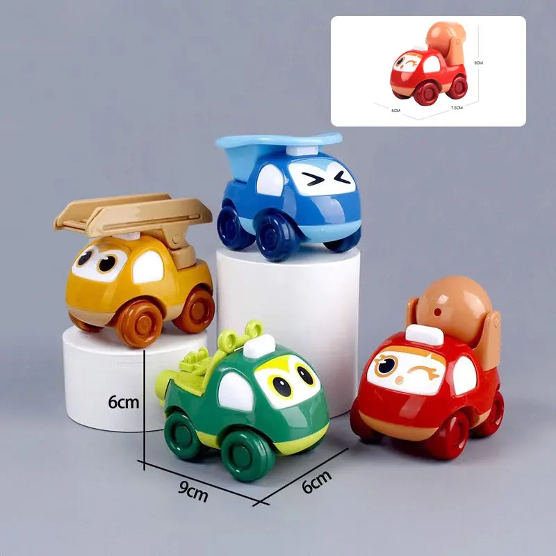 Cartoon Engineering Style Car Baby Toys for 0-3 Years Old Kids