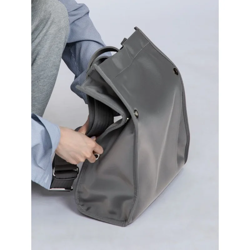 

Commuter Design Crossbody Bag High Capacity Backpack Textured Nylon Fabric Handheld Shoulder Bag New Bags Backpacks