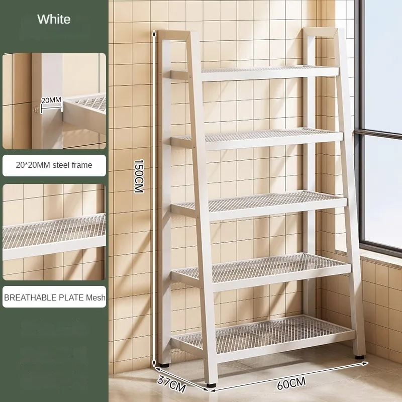 Multi-Tier Iron Plant Stand for Indoor and Outdoor Use Modern Flower Shelf Space-Saving Storage Rack for Balcony and Garden