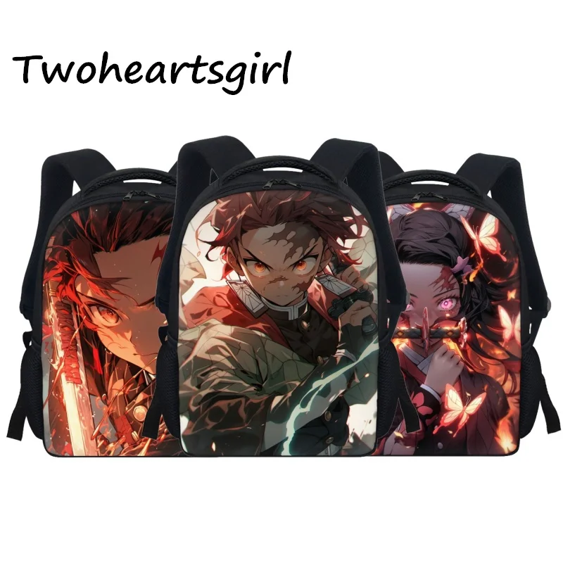 

Twoheartsgirl Anime Demon Slayer Kindergarten School Bag Elementary Children Mini Backpack Back to School Kids Schoolbag Mochila