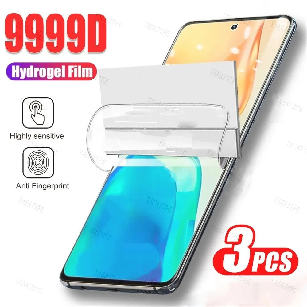 

Гидрогелевая пленка для Samsung S22 Ultra S21 S23 Plus s20 s21 FE S23 Plus Galaxy S23 A54 F04 A34 M14, 3 шт.