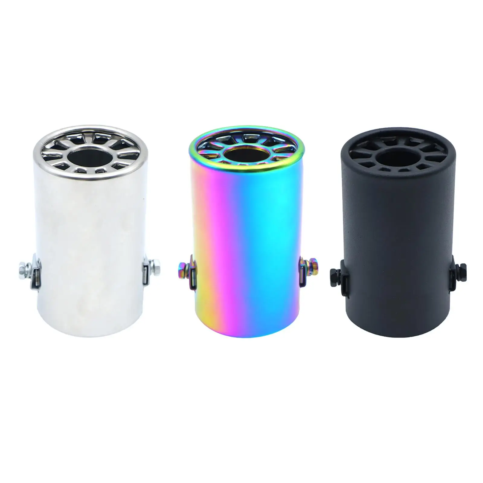 

Exhaust Straight Durable Exhaust Tailpipe Tip for Truck SUV Car