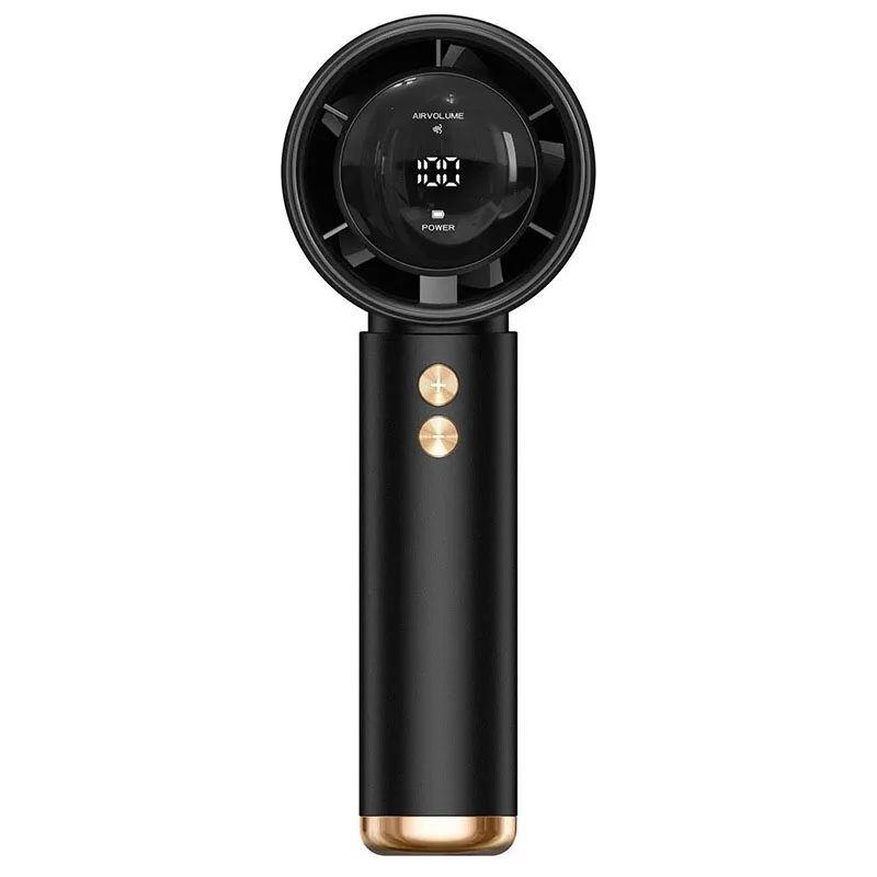 مروحة يدوية مروحة توربو محمولة مبرد الهواء 100 سرعة تعديل مراوح عالية السرعة مروحة يدوية صغيرة للمنزل السفر التخييم في الهواء الطلق