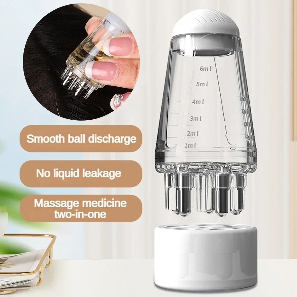 

Мини-аппликатор для кожи головы, жидкая расческа для массажа корней волос, лекарственная расческа, сыворотка для роста волос, масло, питательный Массажер для волос и кожи головы