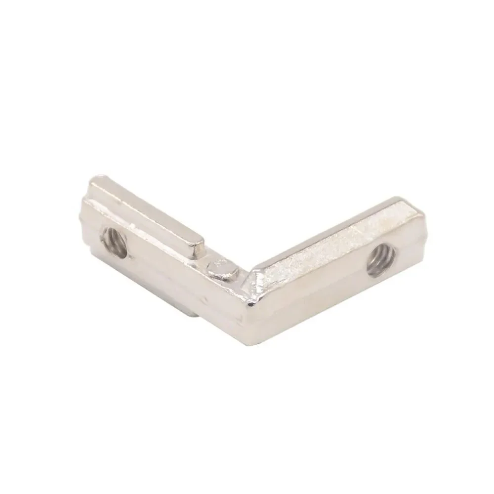 Description Picture 3 of item10PCS T Slot L-Shape Aluminum Profile Interior Corner Connector Joint Bracket for 2020 3030 4040 4545 EU Alu-profile with screws