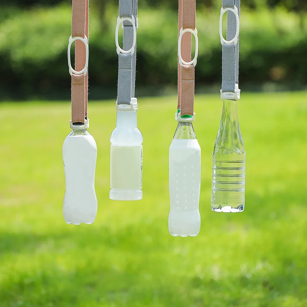 

Water Bottle Shoulder Strap Adjustable Portable Baby Kettle Buckle Lanyard for Outdoor Camping Hiking Water Bottle Accessories