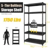4 Packs All Metal 36" W x 16" D x 71" H Storage Shelves - 5 Tier Heavy Duty Adjustable Garage Shelving Unit 3