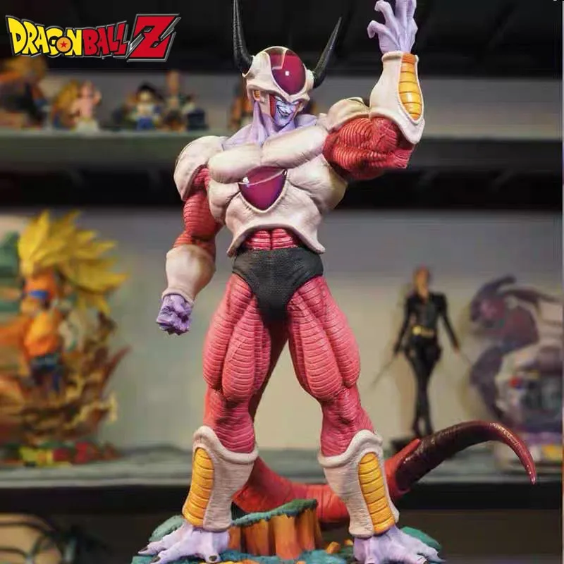 

30cm Dragon Ball White Hole Frieza Second Form Anime Figures Resin Gk Statue Pvc Model Ornaments Peripheral Birthday Gifts