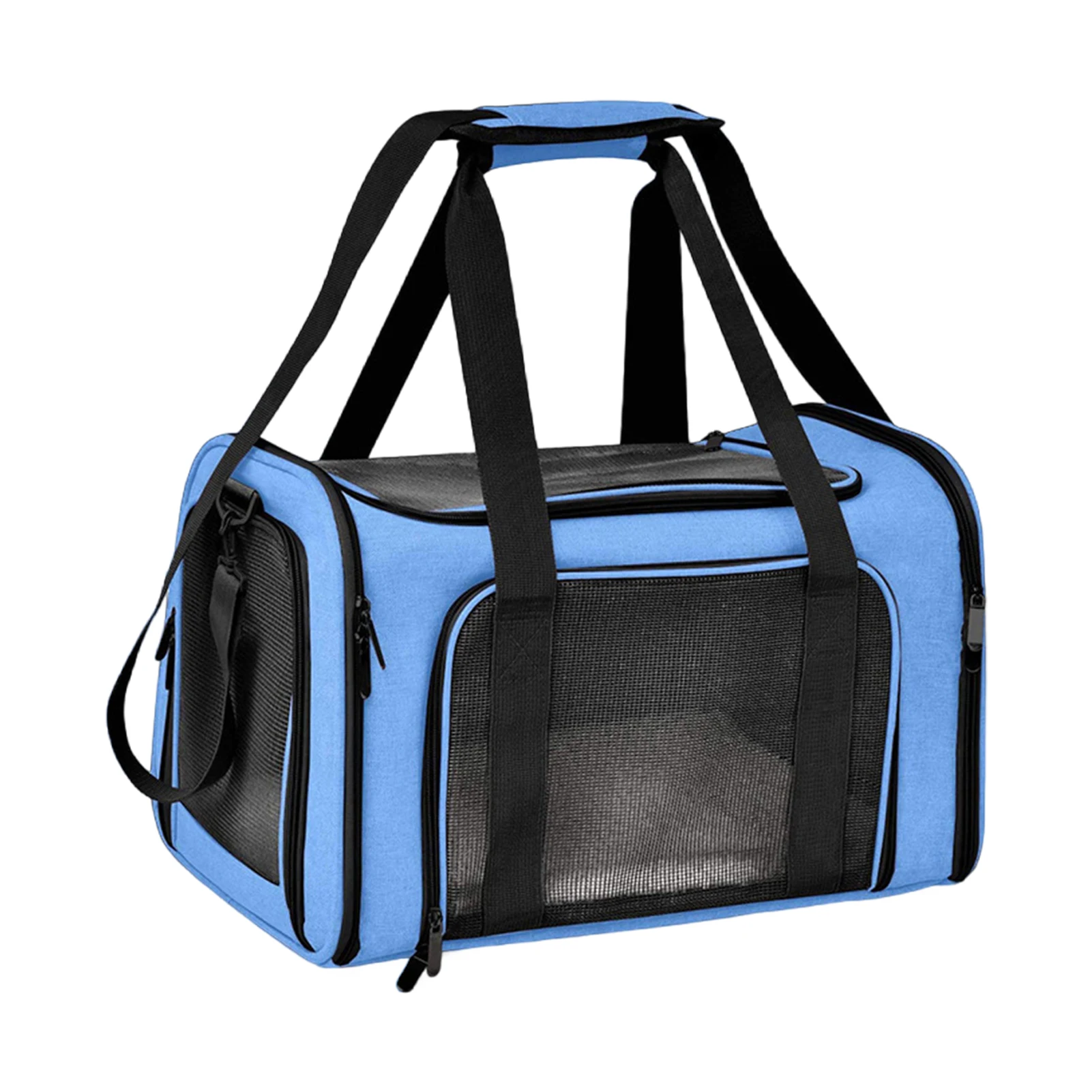 Cat Carrier Waterproof Polyester Bag With Mesh Panels For Ventilation Pet Carrier Cat Cage Cage Dog