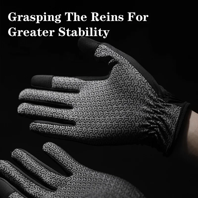 Equestrian Horseback Riding Gloves Adult Riding Equipment Wear-resistant Anti-skid
