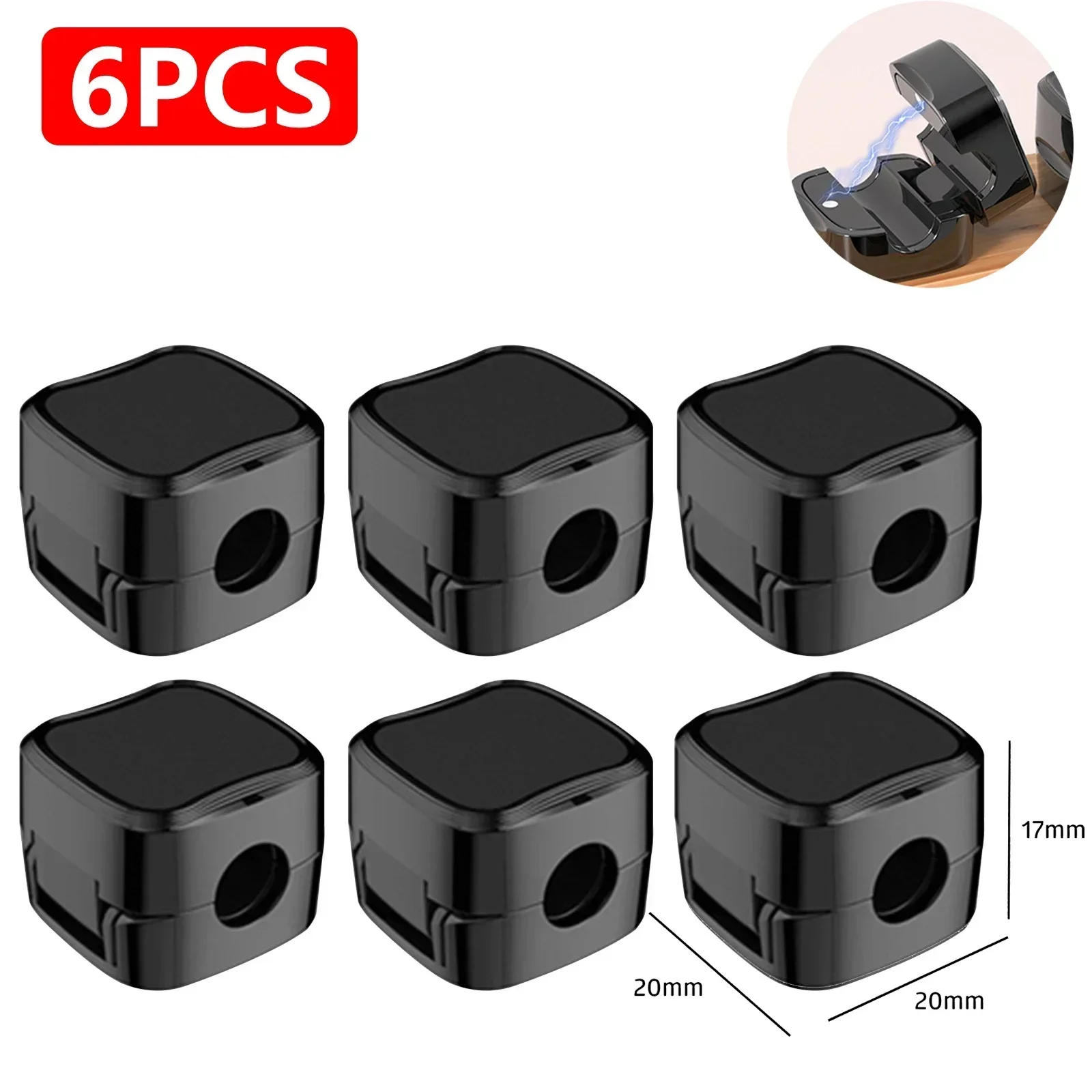 Wire storage Artifact! Magnetic Cable Management Bracket With Automatic Precise Alignment And Convenient Access.