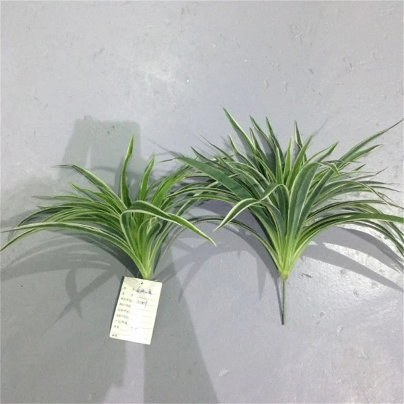 Artificial Chlorophytum Branches - Indoor Decorative Plastic Plants for Home Decor (Pot Not Included)
