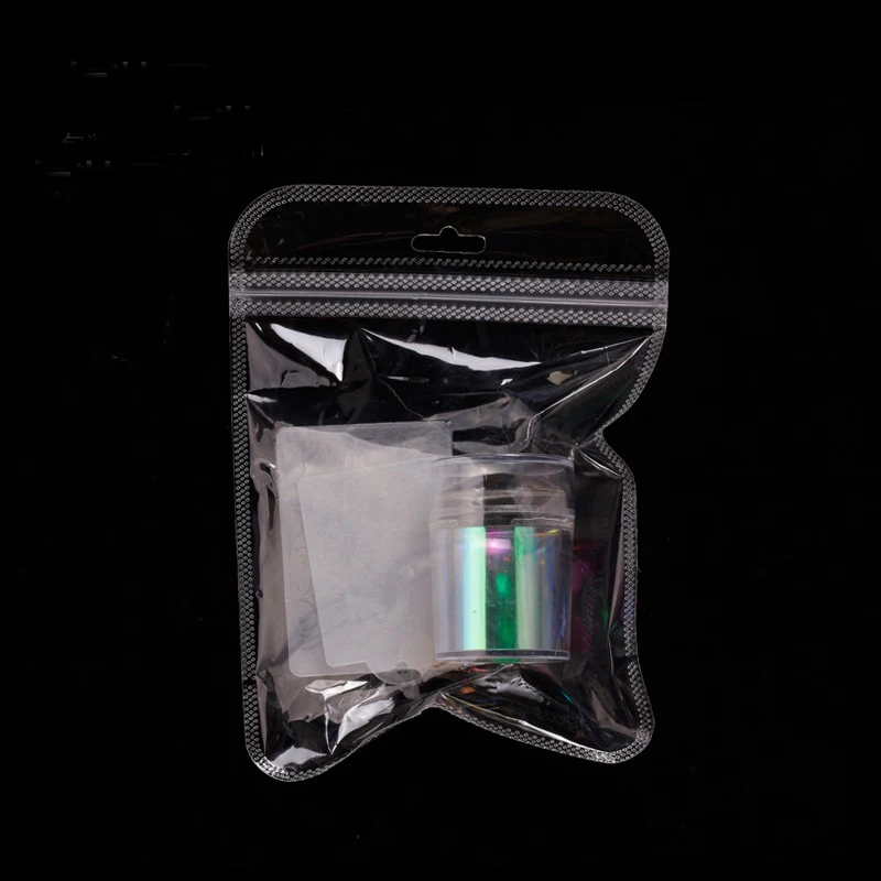 3.8cm Head Nail Stamp Scraper Pure Clear Jelly Silicone Nail Stamper Nail Stamping Scraper with Cap Jelly Transfer Manicure Kit 4