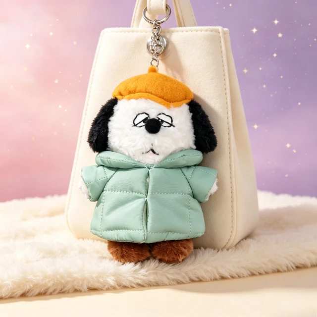 Llavero de Felpa de Invierno de Snoopy 5