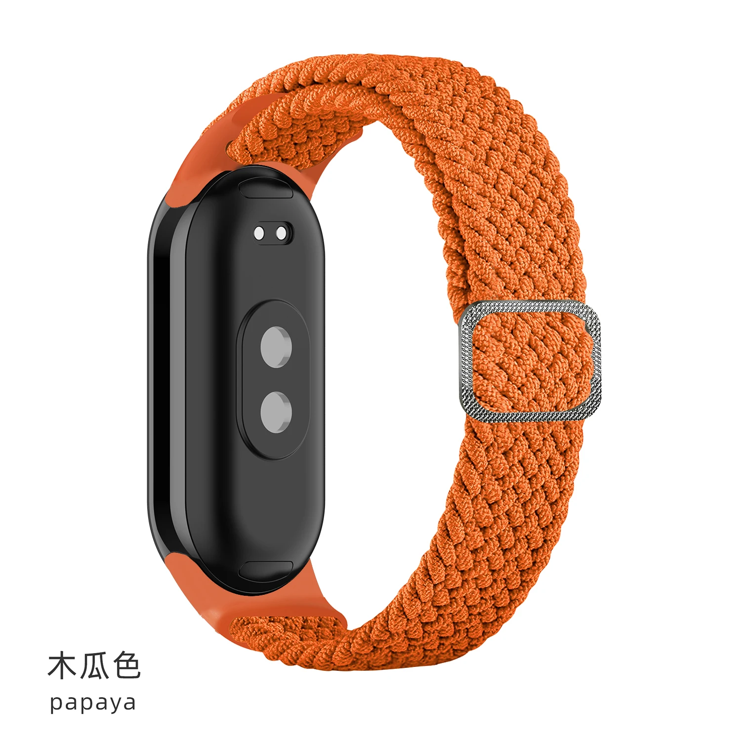 Braided Elastic Nylon Solo Loop Strap - Stretchable Watchband Bracelet