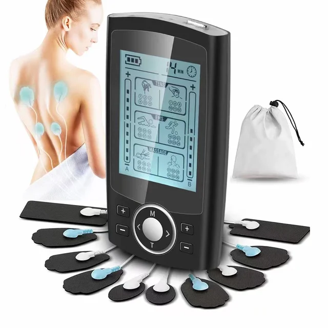 EMS Foot Massager Electronic Acupuncture Massage Pen Neck Toner Body  Massager Trainer Electrical Muscle Stimulation Massage - AliExpress