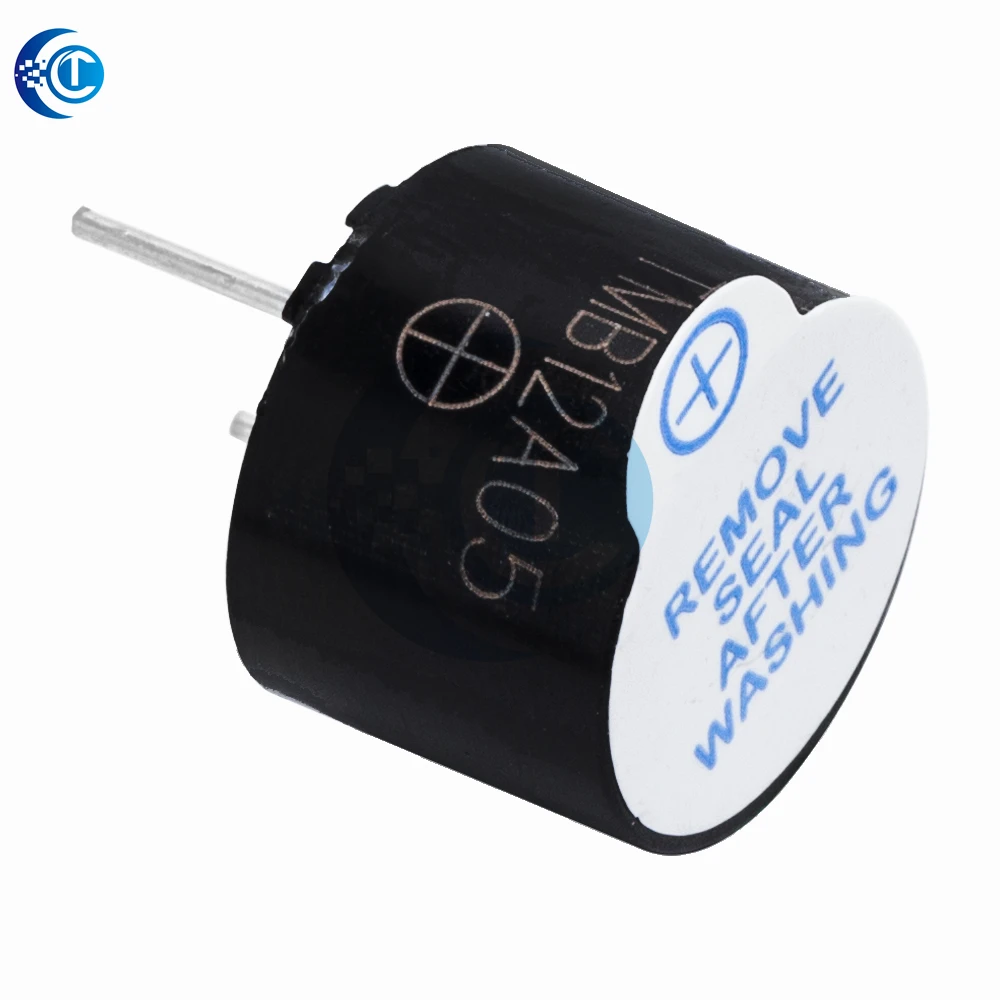 BS 12mm 미니 액티브 피에조 버저: 3V/5V/12V/24V 자기 연속 경고음 ? 아두이노 DIY 키트용