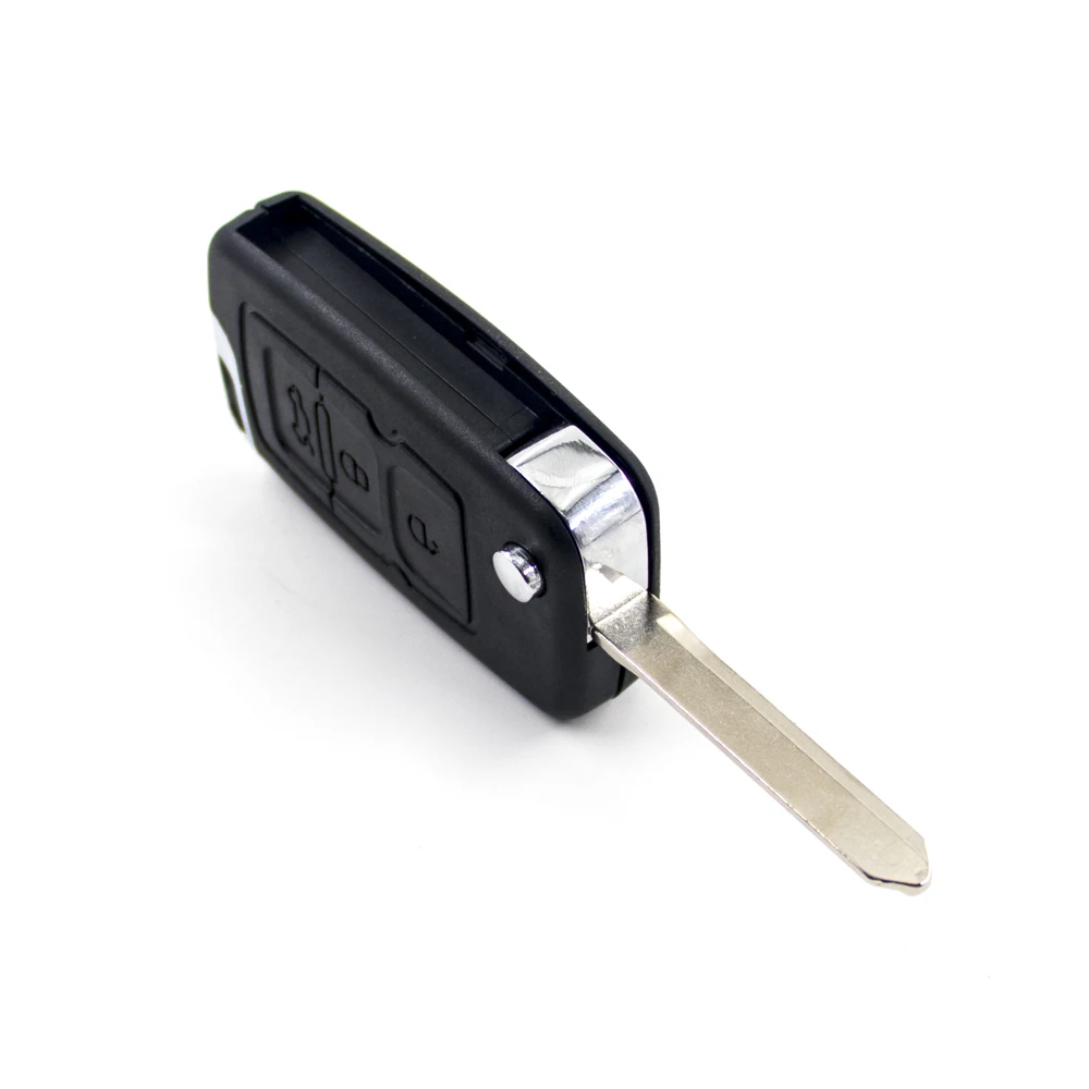 3 Button Car Remote Folding Key Fob Case For Geely Emgrand 7 EC7 EC715 EC718 Geely Emgrand 7-RV EC7-RV EC715-RV EC718-RV key case car key shell car remote key car key key shell