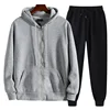 Men's suit hooded sweatshirt and sweatpants casual fitness sportswear elastic sportswear Spring and Autumn 2024