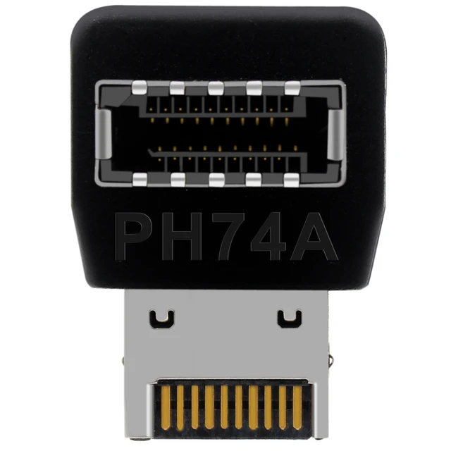 Adattatore Scheda Madre USB 2.0 9Pin A USB Tipo-C Frontale - Convertitore Type-E