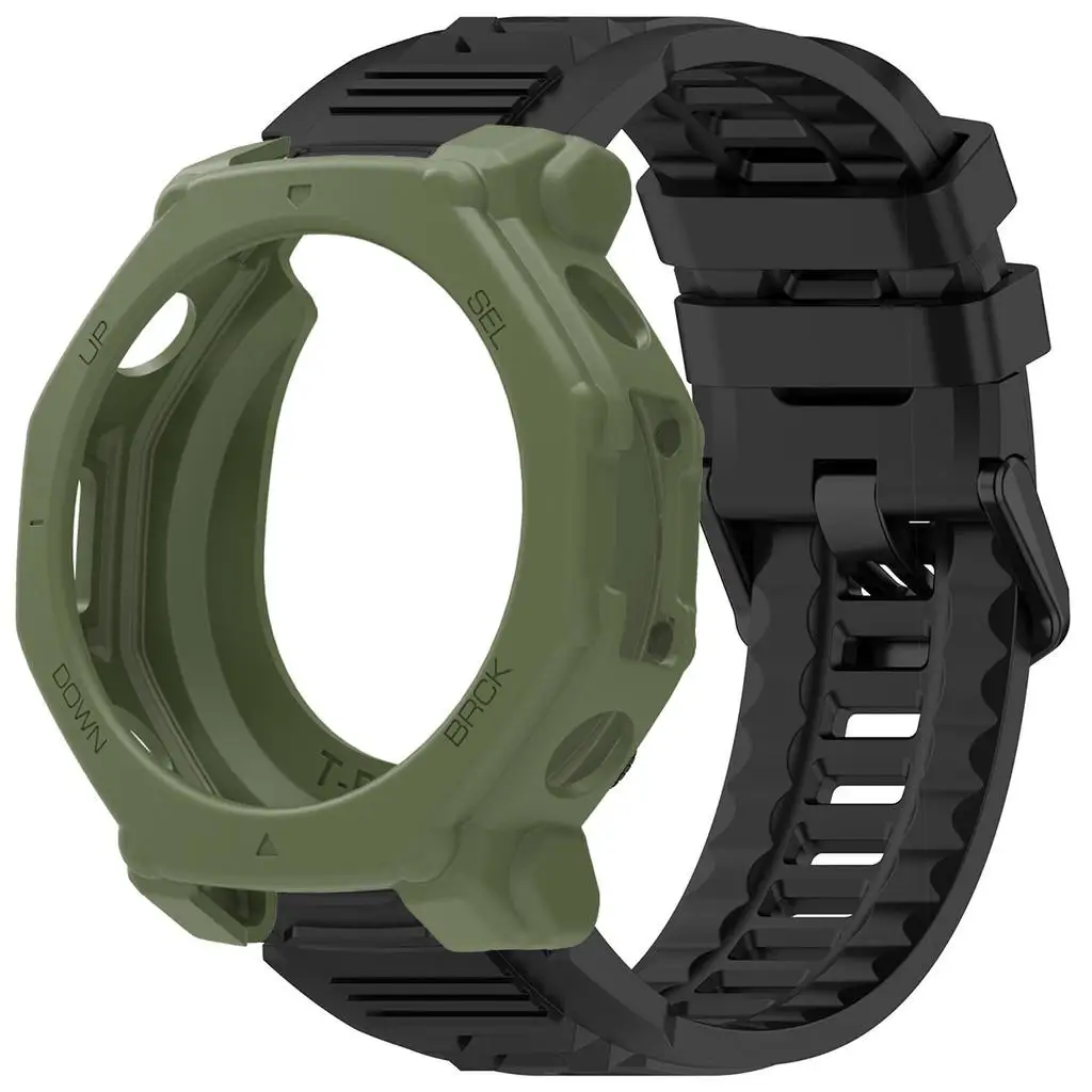 Versatile 2-in-1 Silicone Strap and Protective Bumper Shell