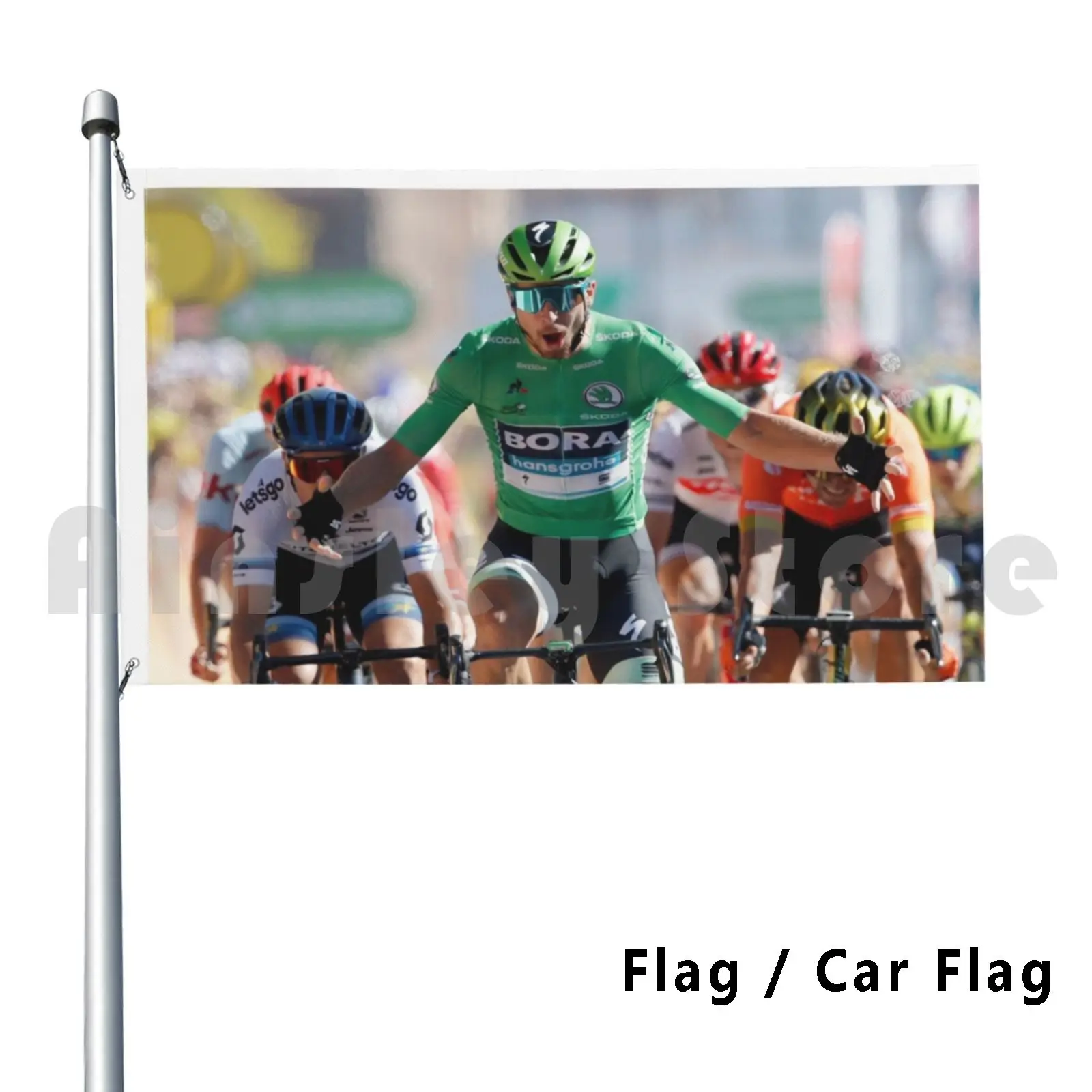 Outdoor Decor Flag Car Flag Peto Slovakia Slovensko Bicycle Cycling Tour Tourminator Legend