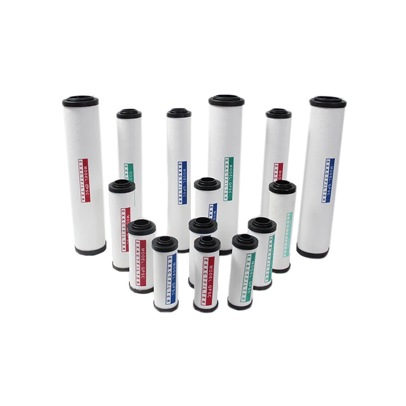 Qps 015 024 035 060 Elemento de Filtro de Precisão de ar Comprimido Separador de Água Elemento Compressor de ar