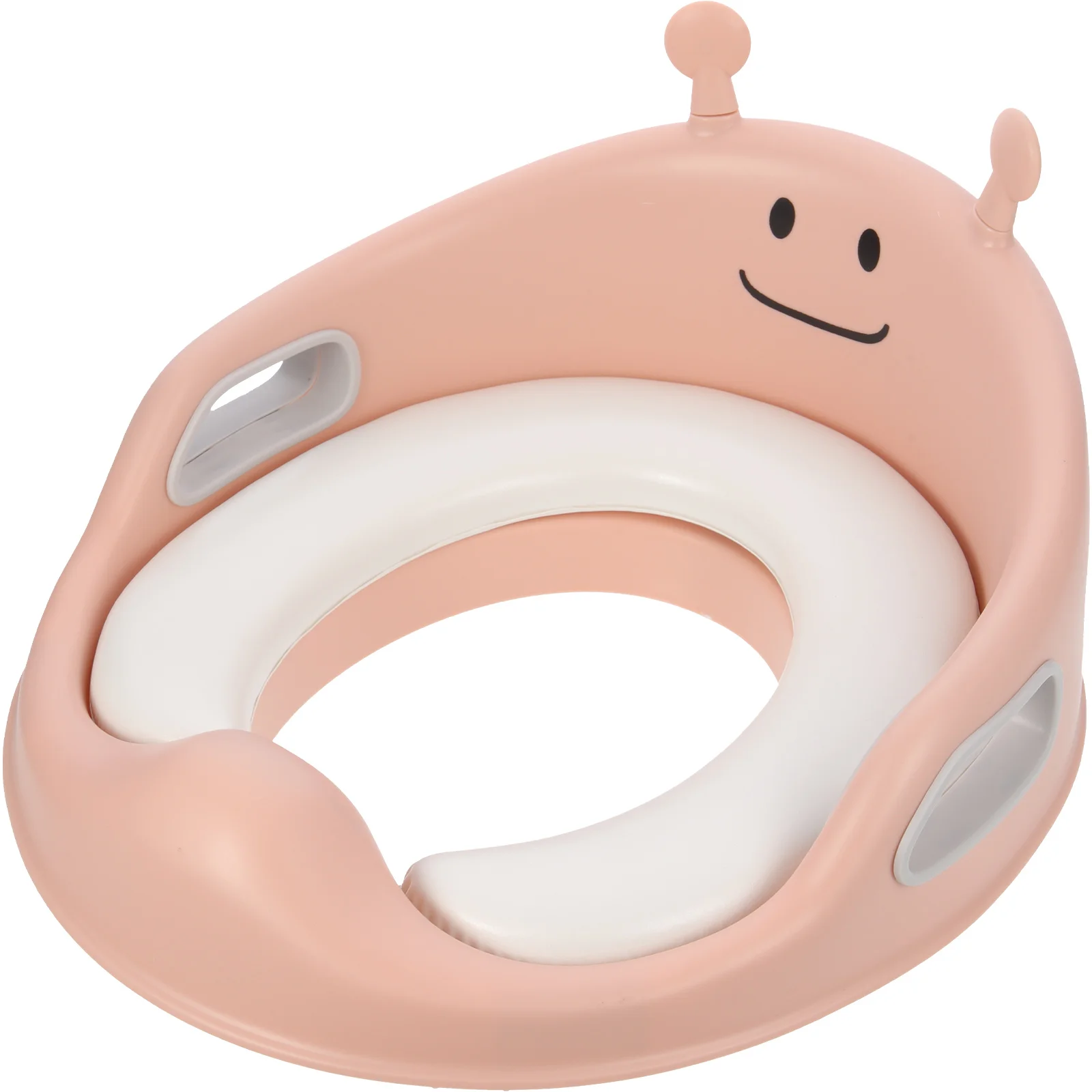 

Toddler Potty Training Toilet Seat Soft Cushion Handles PU Toilet Cushion Ring Transition Seat Anti-Slip Splash Guard Boys Girls