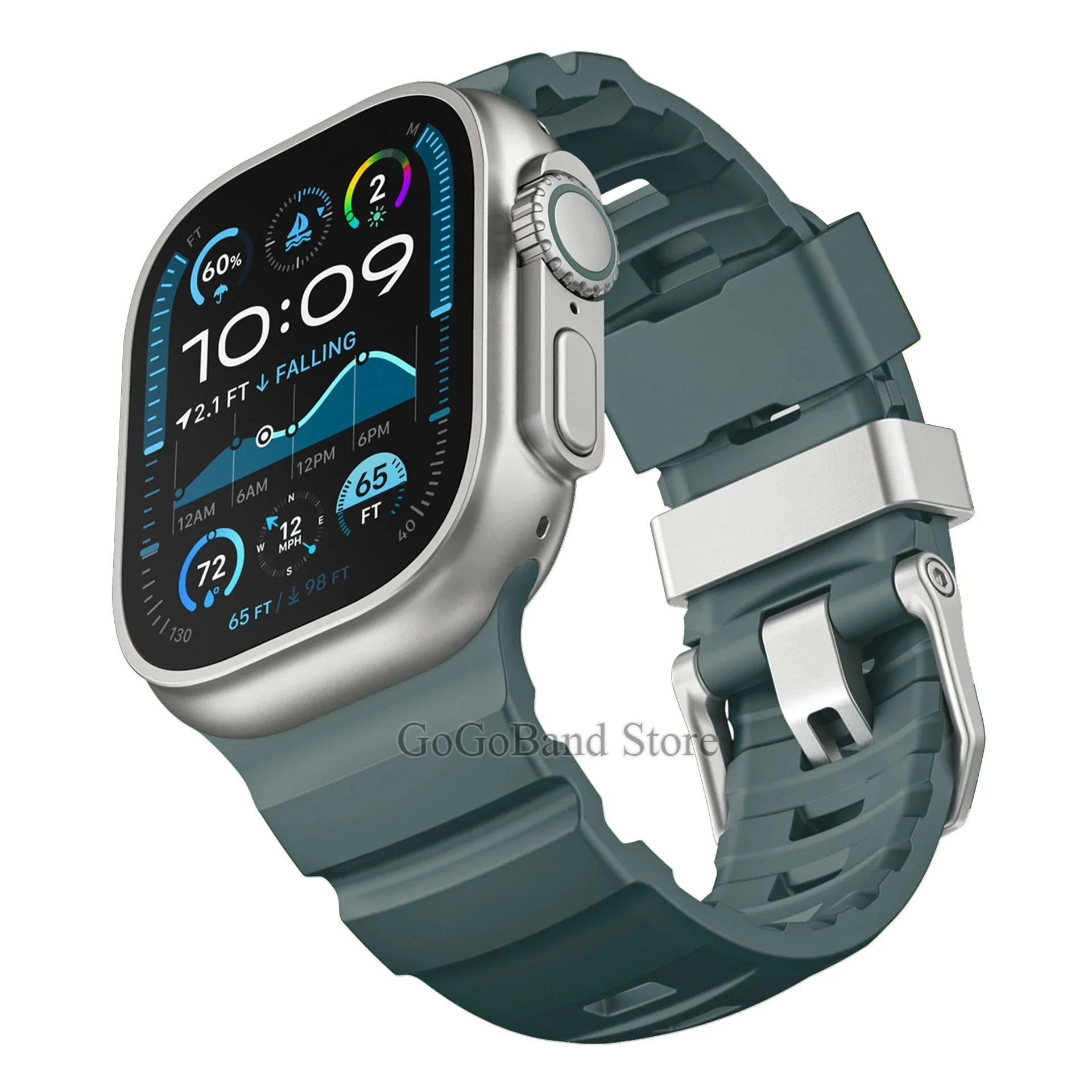 Enhanced Silicone Sports Strap