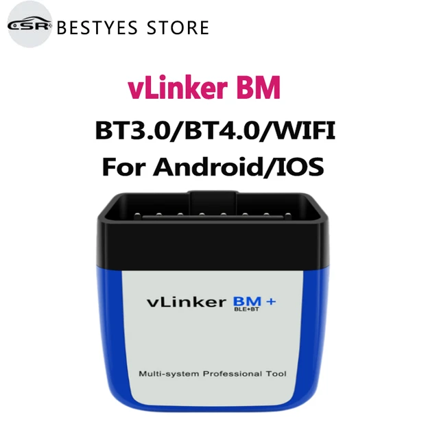 Vgate vLinker BM+ ELM327 V2.2 BT 4.0 wifi For BMW Scanner OBD 2 OBD2 Car  Diagnostic Auto Tool ELM 327 ODB2 Bimmercode - AliExpress