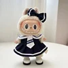 17cm Mini Plush Doll'S Clothes Outfit Accessories For Korea Kpop Exo Labubu Idol Dolls British style suit Clothing Gift 1