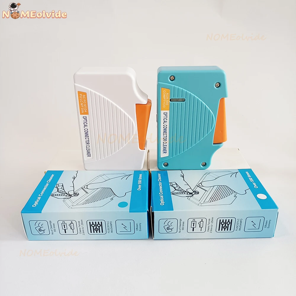 Best Fiber Optic Cleaner Toolkit 500times Cleaner Box And 800 Times Cleaning Pen SC LC FC Alcohol Bottle Cotton Swab FTTH Tool