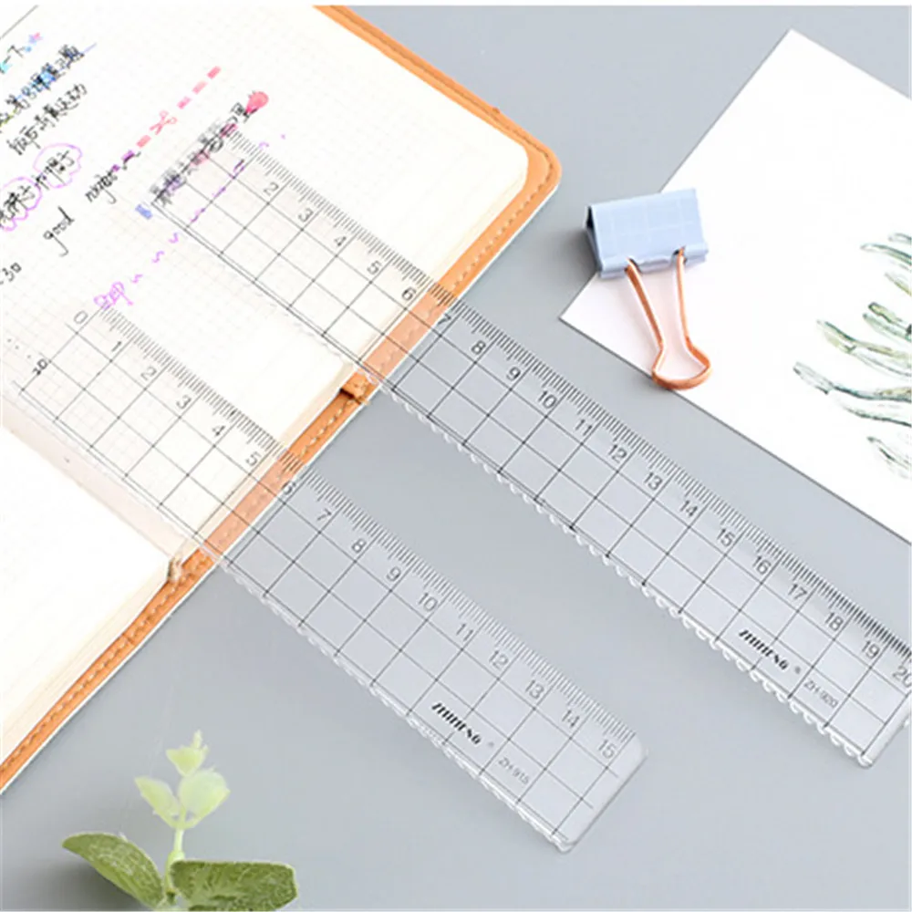 Plastic Rulers, Metric Rulers with Inches and Centimeters, Kids Ruler for  School T84D - AliExpress