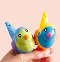 Coloured Drawing Water Bird Whistle Bathtime Musical Toy for Kid Early Learning Educational Children Gift Toy Musical Instrument 2