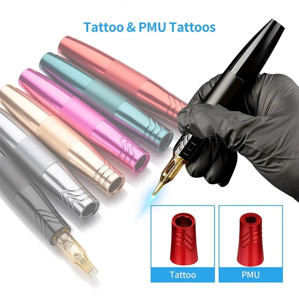 

New Design Imported Motor RCA Interface Permanent Makeup Cartridge Tattoo Machine Arrival Rotary Tattoo Pen For Tattoo Aritist