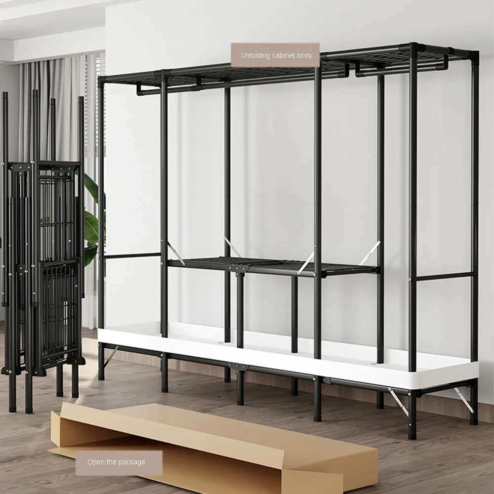 Storage Locker Dressers Folding Portable Cabinets for Living Room Garden Furniture Set Clothes Closet Wardrobe Organizers Cloth