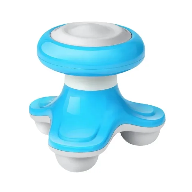 Mini massaggiatore per il collo USB Strumento multifunzione per il rilassamento del massaggio anticellulite di bellezza USB elettrico a forma di triangolo in plastica 5