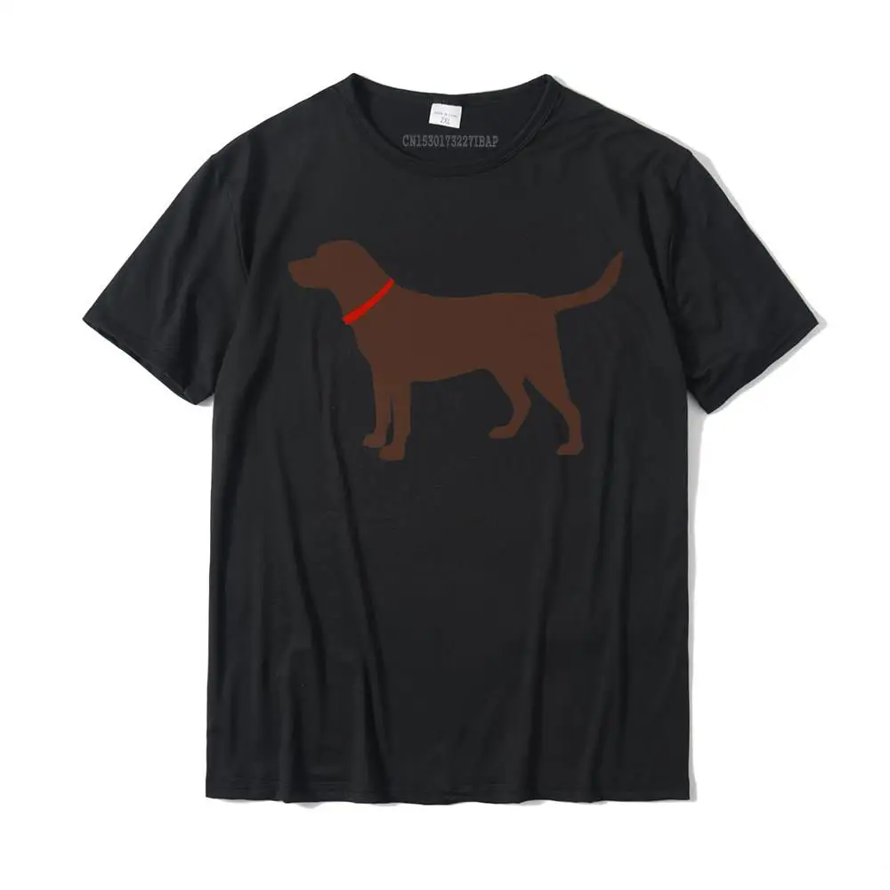 

Labrador Retriever T-Shirt Chocolate Lab Tee Cotton Men T Shirts Printed Tops Shirt Funny Customized Christmas Tee Shirt