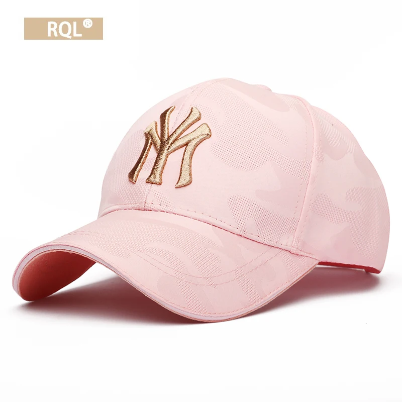 Women's Baseball Cap for Female Lady Camouflage Trucker Hat Hip Hop Sports Hat Golf Four Season Fashion Snapback