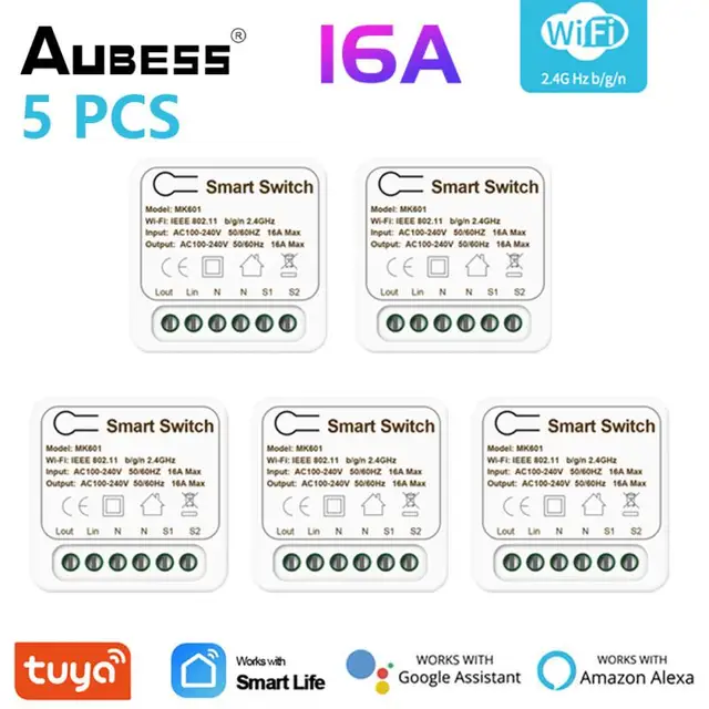 5Pcs Smart Switch