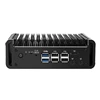 Topton Fanless Mini PC Intel Core 3 N355 N305 8 Core N150 N100 DDR5 2xNVMe 4xi226-V 2.5G Firewall application computer pfsense 4