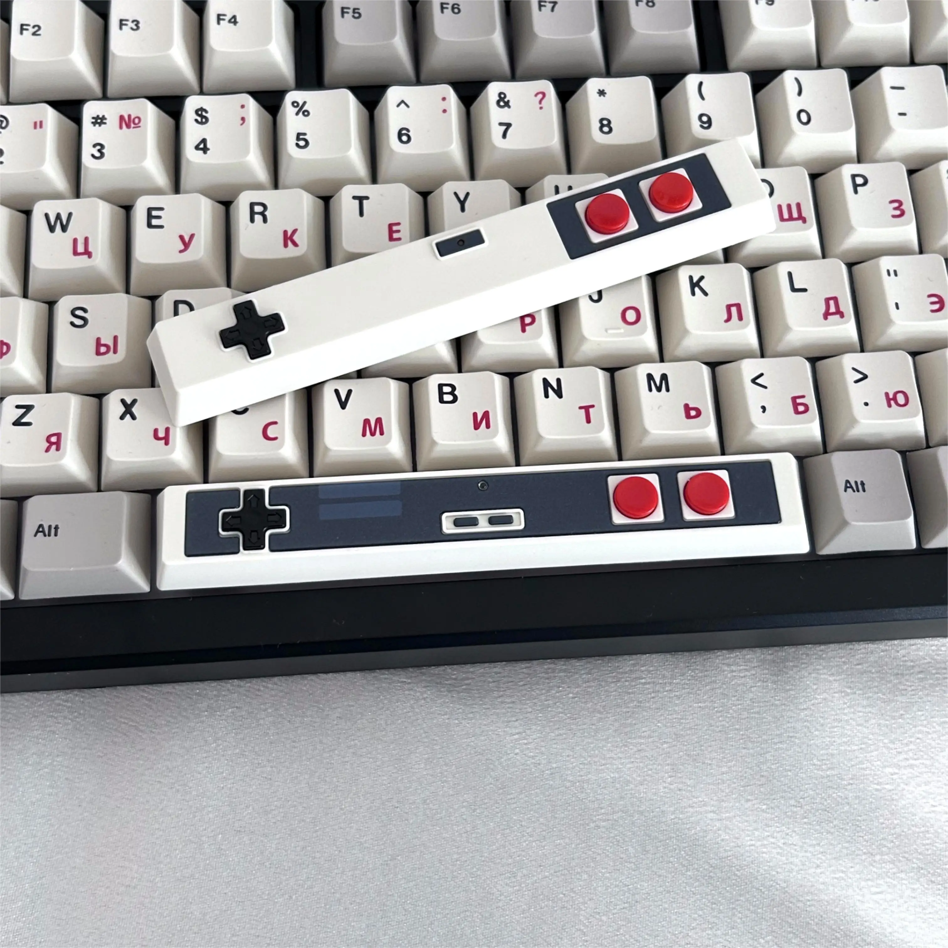 Retro Spacebar Cap - Personalized Cherry Height 3D Childhood Classic Keycap