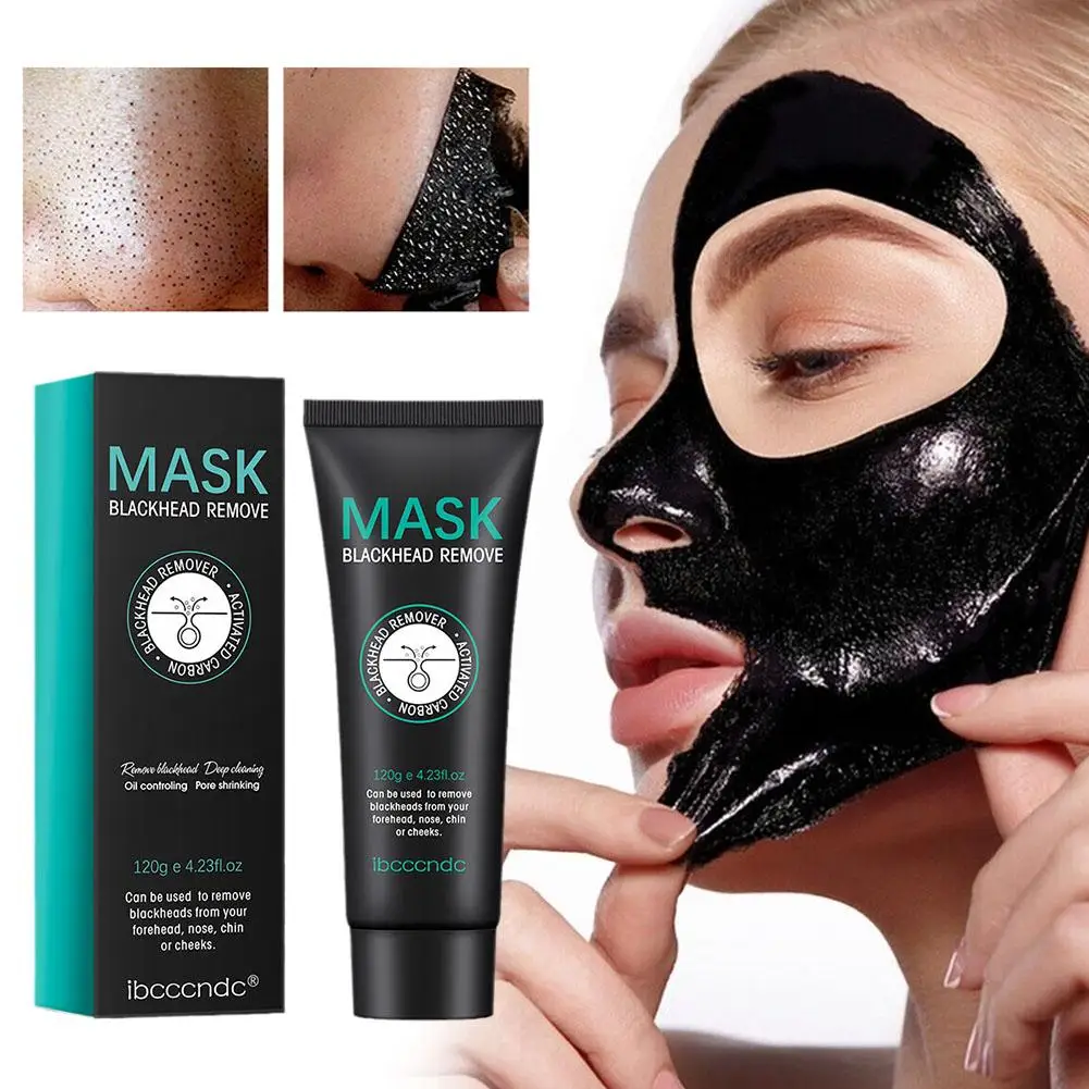 

120g Blackhead Remover Peel Off Mask Oil-Control Nose Black Deep Care Acne Cleansing Women Mask Face Dots Skin Cosmetic Cre D1Q7