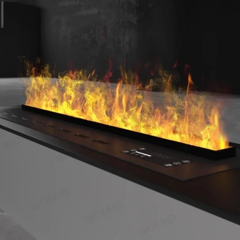 Decorative Electric Fireplaces and Stoves with Fire Imitation 3d Automizing Electric Vapor Fake Flame Fireplace