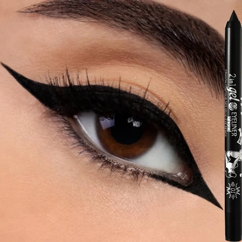 

Eyeliner color pigment durable concealer waterproof, sweat proof, non smudge gel eyeliner color makeup eye beauty cosmetics