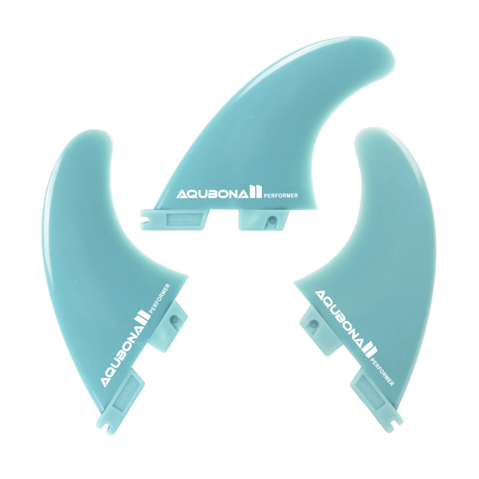 Fiberglass Reinforced Polymer Surfboard Fins surfboard fin Twin Tab 2/3/4/5 Fins Blue/Black