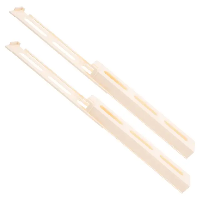 2 Pcs Domino Train Clips Building Accessories Plastic Extension Toddler Plaything Storage Holder Card Device Mechanism Bridge 6
